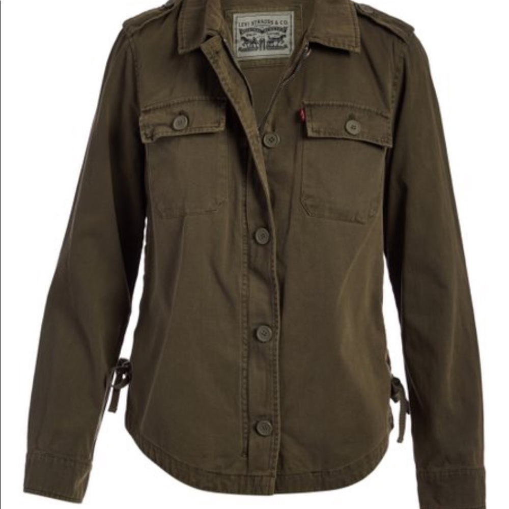 Levi’s lace up utility jacket 1x industrial